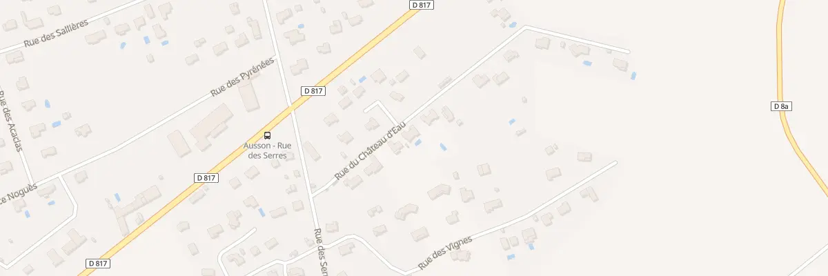 Plan du 5001F Rue du Château d’Eau à Ausson
