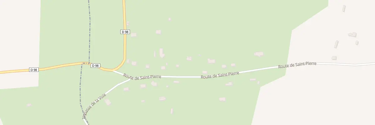 Plan du 1160 Rue de Saint Etienne l’Allier à Saint-Pierre-des-Ifs