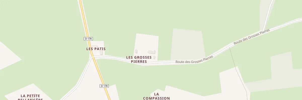 Plan du 5064 Les Grosses Pierres à La Bosse