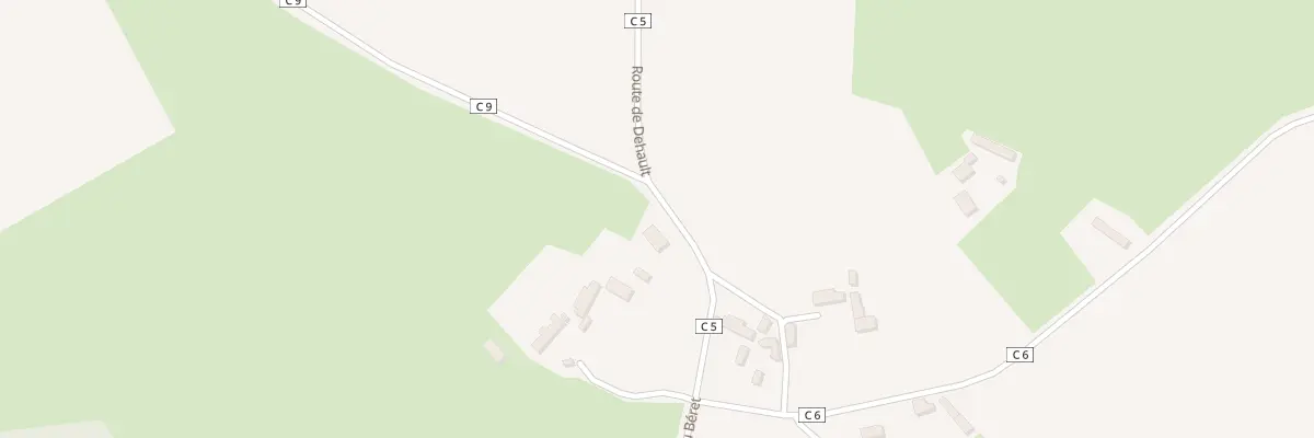Plan du 55 Rue du Béret à Saint-Aubin-des-Coudrais