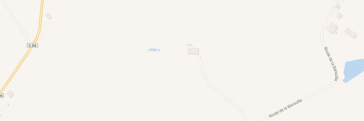 Plan du 561 Rte de la Barouille à Moulinet