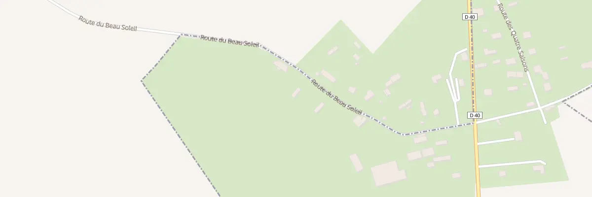 Plan du 828 Rte du Beau Soleil à Foucart