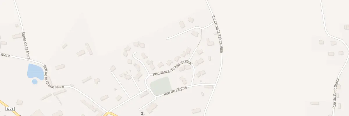 Plan du 14 Residence du Nid de Geai à Butot-Vénesville