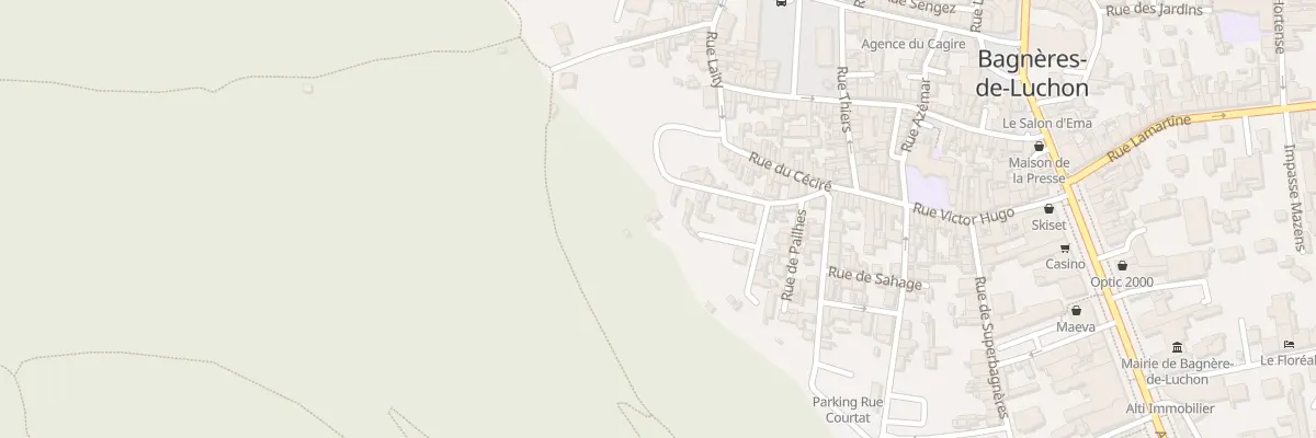 Plan du 9003 Imp de la Pale Del Mailh à Bagnères-de-Luchon