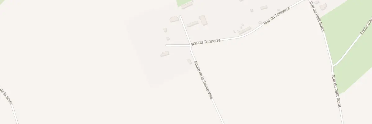 Plan du 13 Rte de la Sainte Ville à Butot-Vénesville