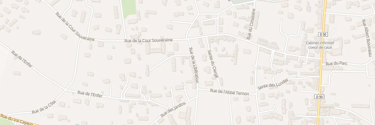 Plan du 257 Rue de la Libération à Terres-de-Caux