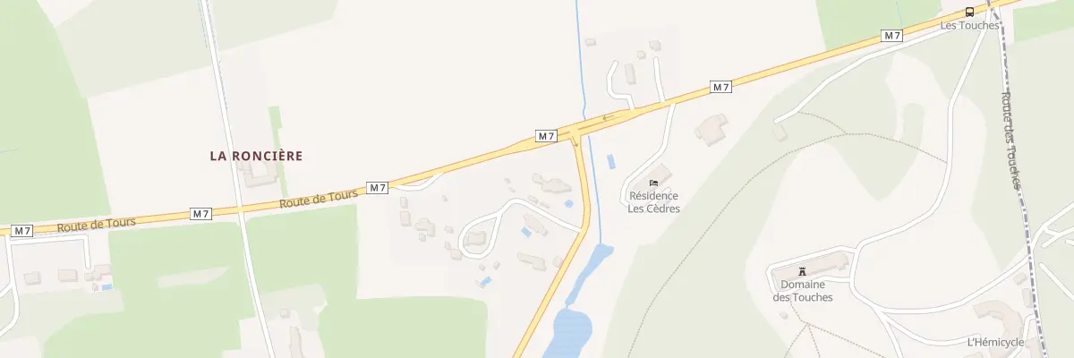 Plan du 81 Rte des Mazeraies à Savonnières
