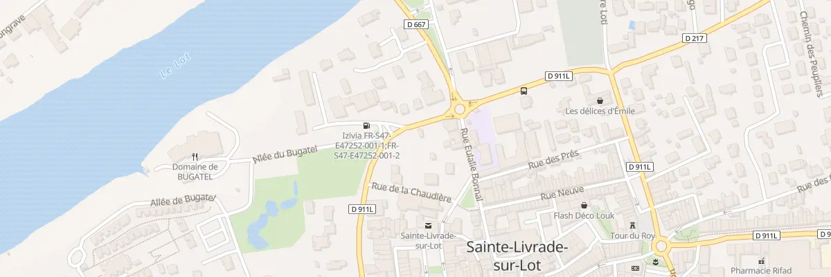 Plan du 38 Rue Eulalie Bonnal à Sainte-Livrade-sur-Lot