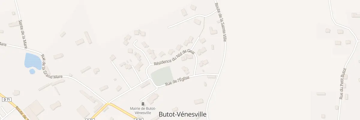 Plan du 24 Residence du Nid de Geai à Butot-Vénesville