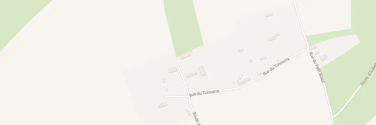 Plan du 3 Sen des Fonds à Butot-Vénesville