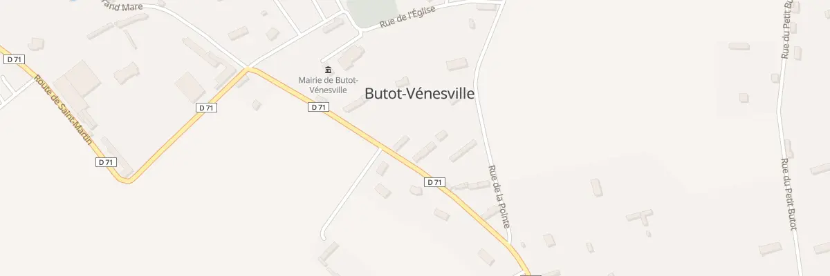 Plan du 9 Rue de la Mairie à Butot-Vénesville