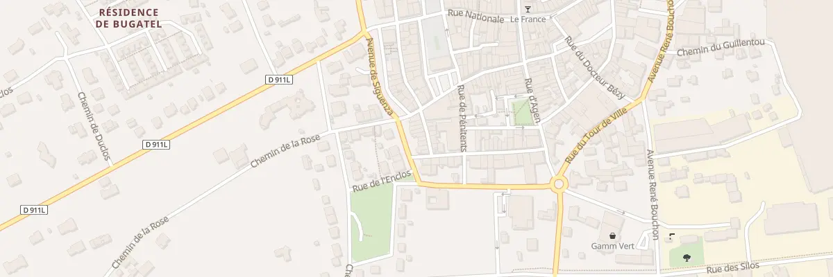 Plan du 8 Rue de la Paix à Sainte-Livrade-sur-Lot