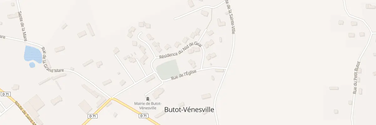 Plan du 23 Residence du Nid de Geai à Butot-Vénesville