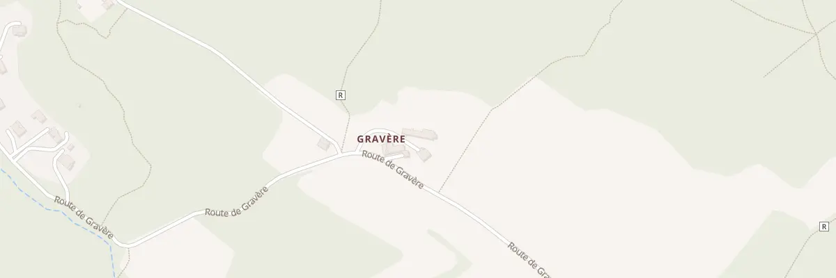Plan du 1080 Route de Gravère à Moirax