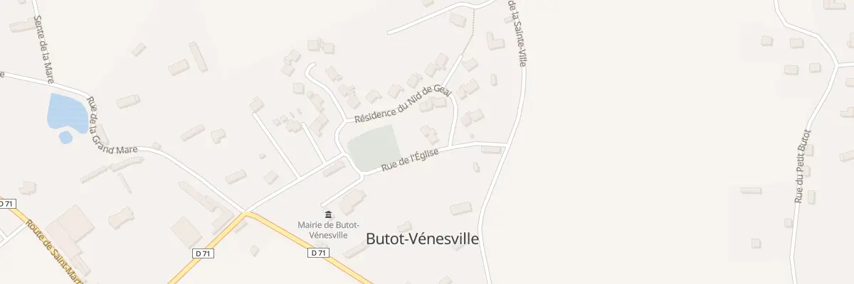 Plan du 22 Residence du Nid de Geai à Butot-Vénesville