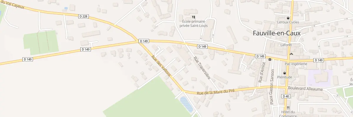Plan du 91 Rue des Vallons à Terres-de-Caux