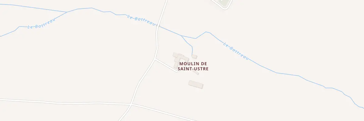 Plan du 5223 Moulin de Saint Ustre à Ingrandes