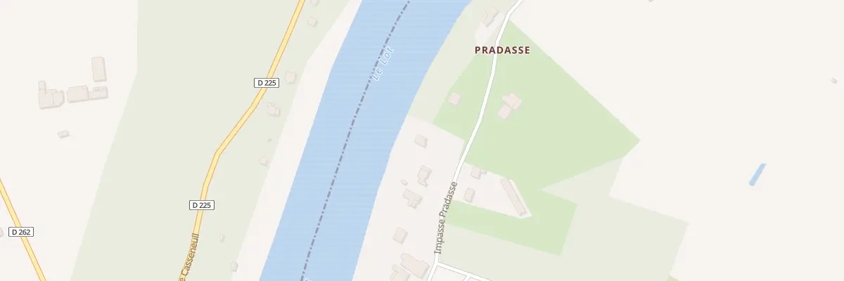 Plan du 105 Imp Pradasse à Sainte-Livrade-sur-Lot
