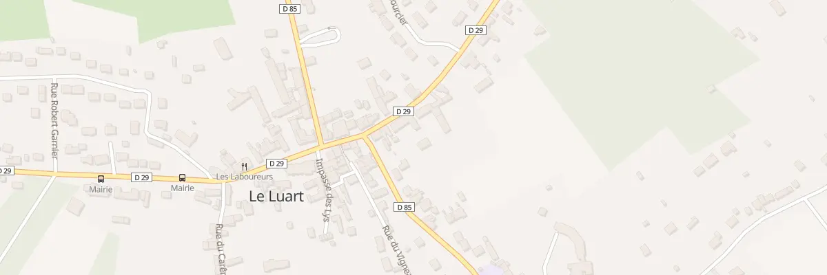 Plan du 13 Rue des Bains au Luart