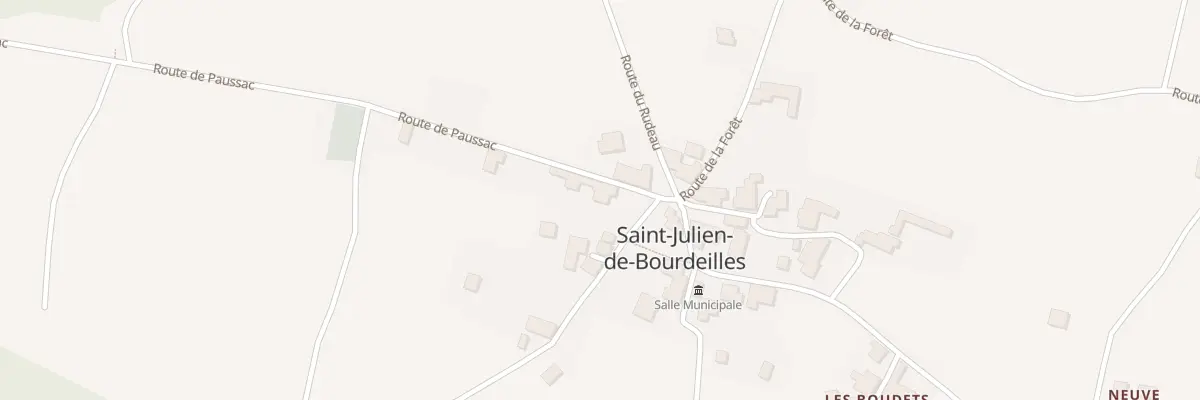 Plan du 5000 Bourg Sud à Brantôme en Périgord