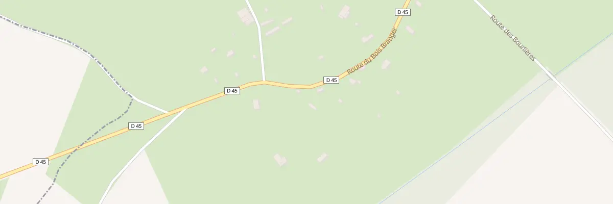 Plan du 1747 Rte du Bois Branger à La Haye-Saint-Sylvestre