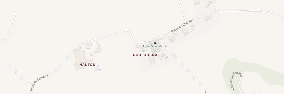 Plan du 3355 Rte du Château à Madaillan