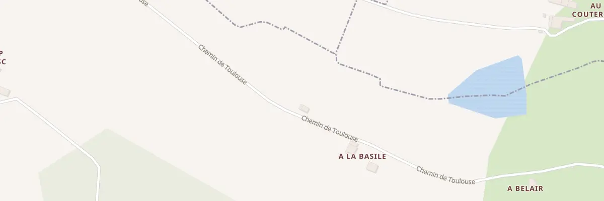Plan du 5109 Au Cap du Bosc à Ornézan