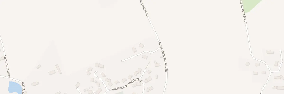 Plan du 1 Res de la Sainte Ville à Butot-Vénesville