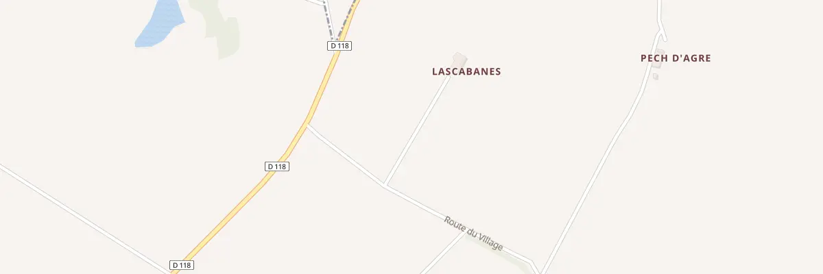 Plan du 5129 Lascabannes à Cours