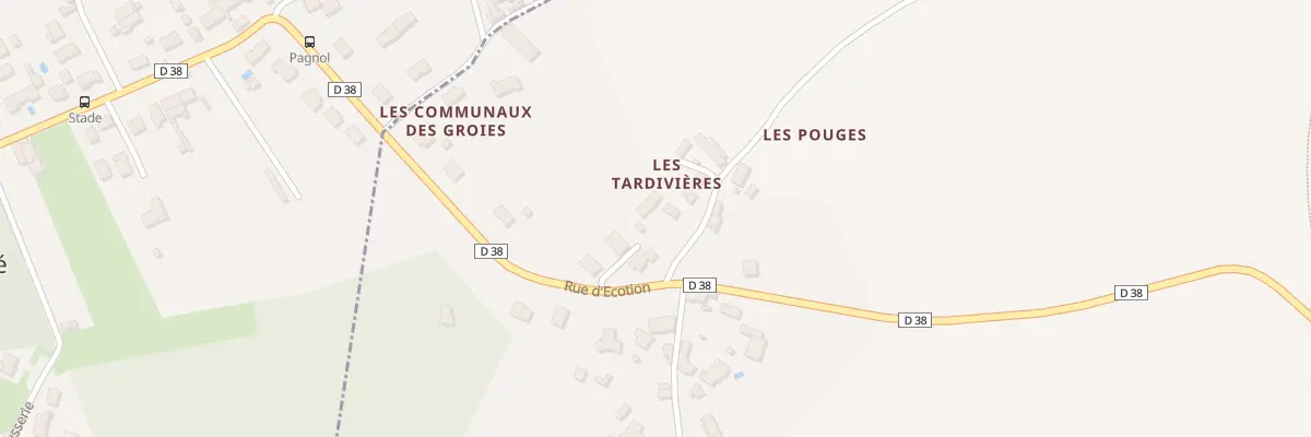 Plan du 4 Rue d’Ecotion à Senillé-Saint-Sauveur