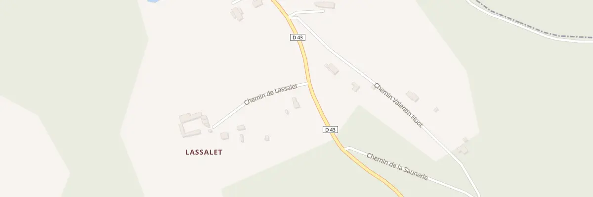 Plan du 55 Che de Lassalet à Manzac-sur-Vern