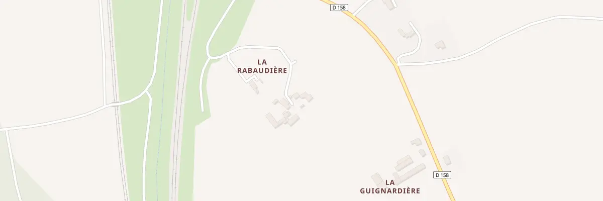 Plan du 11 La Rabaudière à Maillé