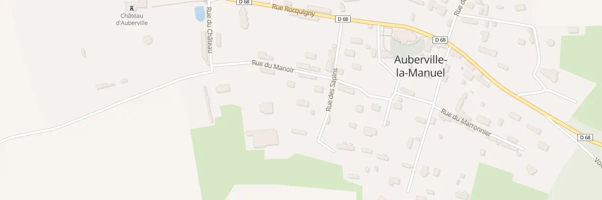 Plan du 2 Rue des Sapins à Auberville-la-Manuel