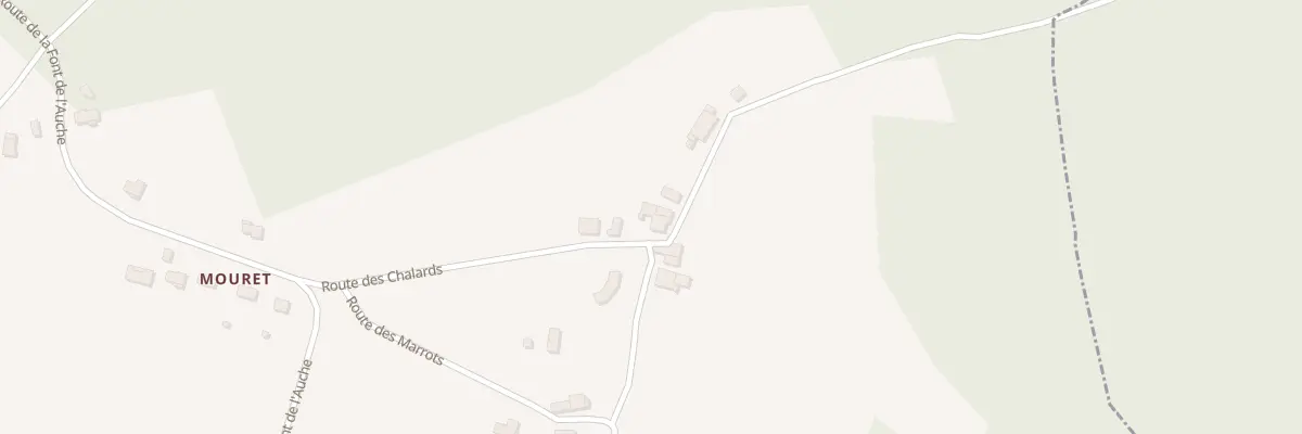 Plan du 275 Rte des Chalards à Mensignac