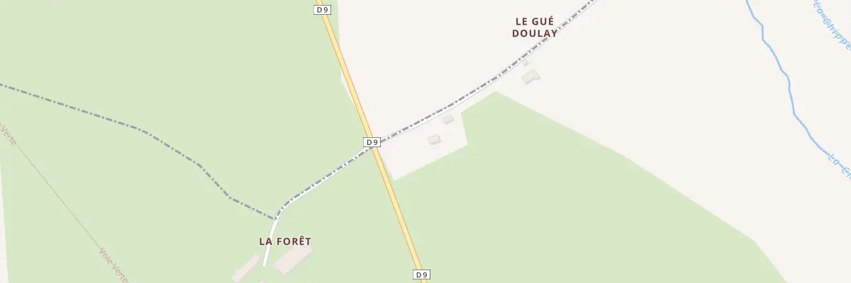 Plan du 121 La Sologne à Courgeon