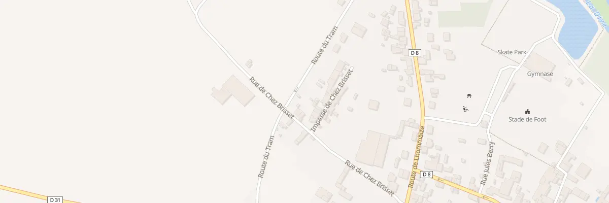 Plan du 3 Imp de Chez Brisset à Verrières