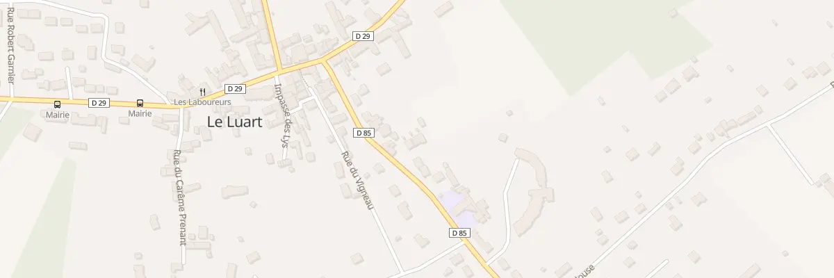 Plan du 8B Rue des Vignes au Luart