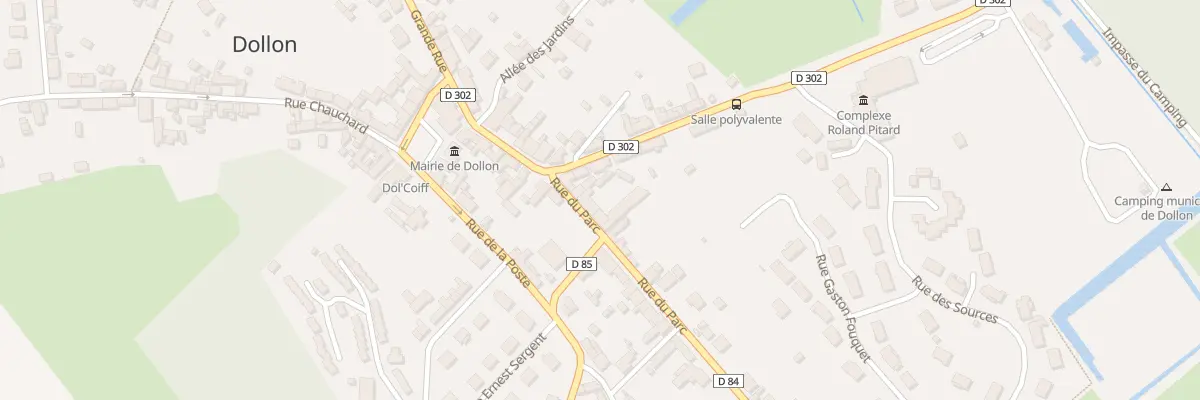 Plan du 5 Rue du Parc à Dollon