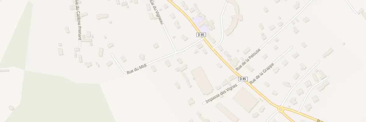 Plan du 1 Rue du Midi au Luart