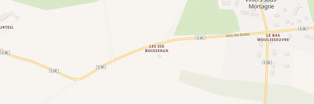 Plan du 111 Les Six Boisseaux à Villiers-sous-Mortagne