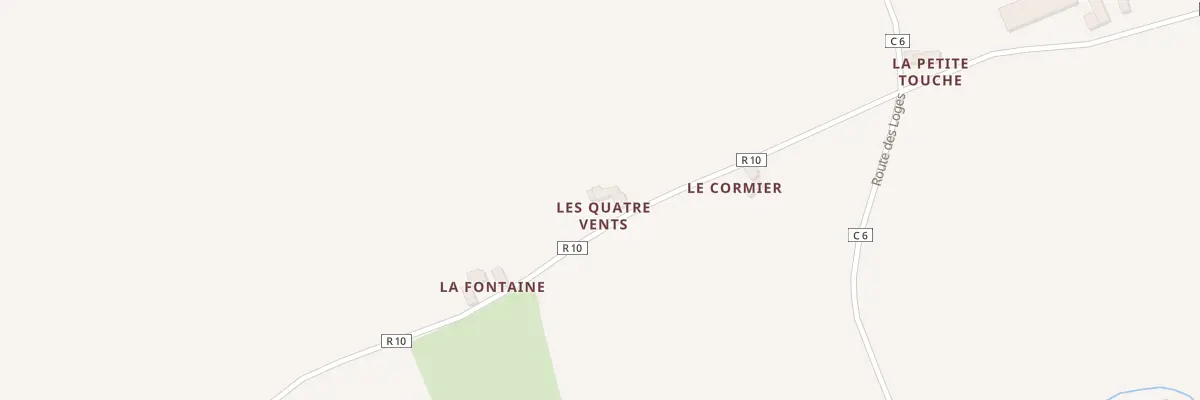 Plan du 5258 Les Quatre Vents à Saint-Michel-de-Chavaignes