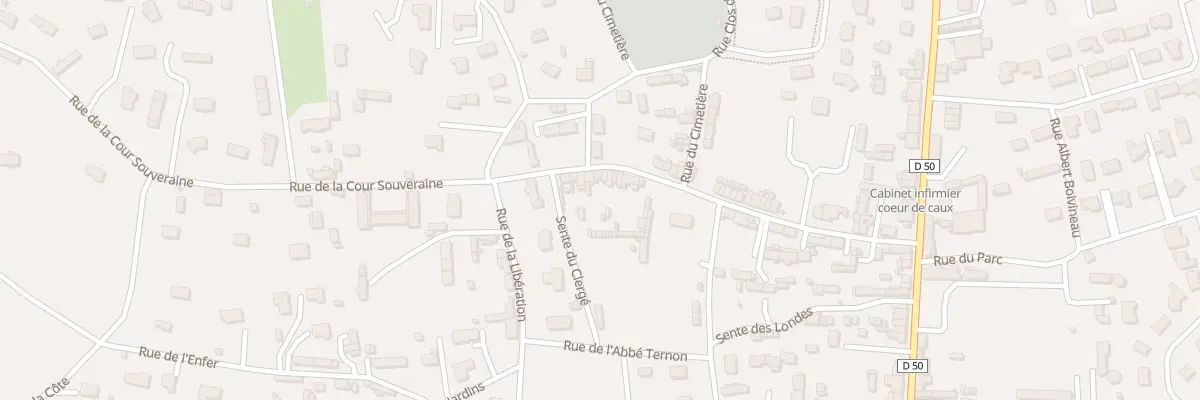Plan du 255 Rue de l’Ancienne Eglise à Terres-de-Caux