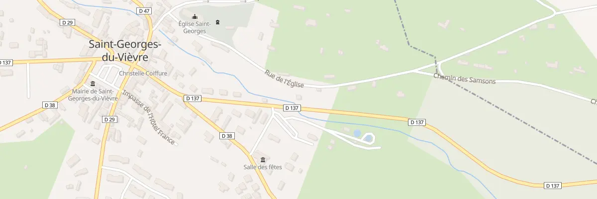 Plan du 189 Rte de Brionne à Saint-Georges-du-Vièvre