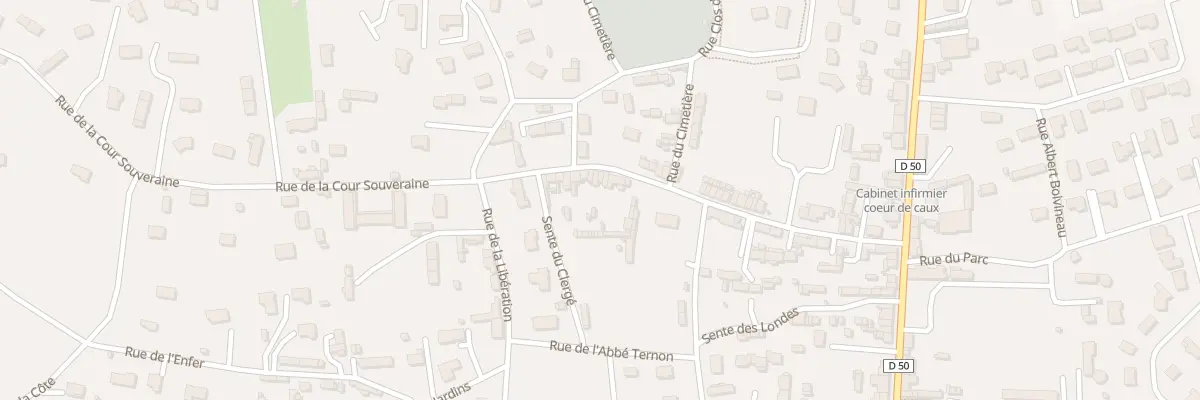Plan du 241 Rue de l’Ancienne Eglise à Terres-de-Caux