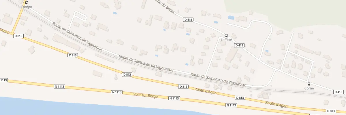 Plan du 350 Rte de Saint Jean de Vigouroux à Colayrac-Saint-Cirq