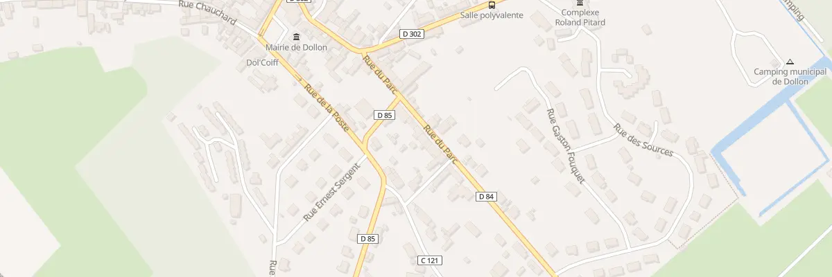 Plan du 16 Rue du Parc à Dollon
