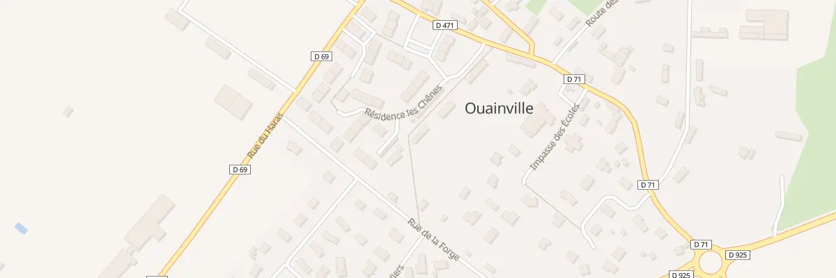Plan du 46 Sen du Bourg à Ouainville