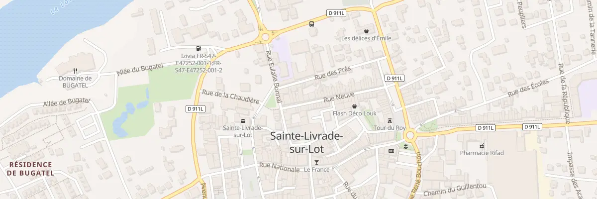 Plan du 7 Rue Neuve à Sainte-Livrade-sur-Lot