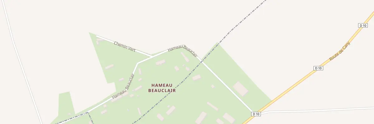 Plan du 24 Hameau de Beauclair à Bertreville