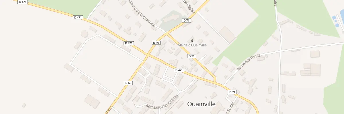 Plan du 448 Rue de Maldestour à Ouainville